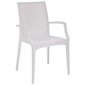 POLTRONE RATTAN BISTROT BIANCHE